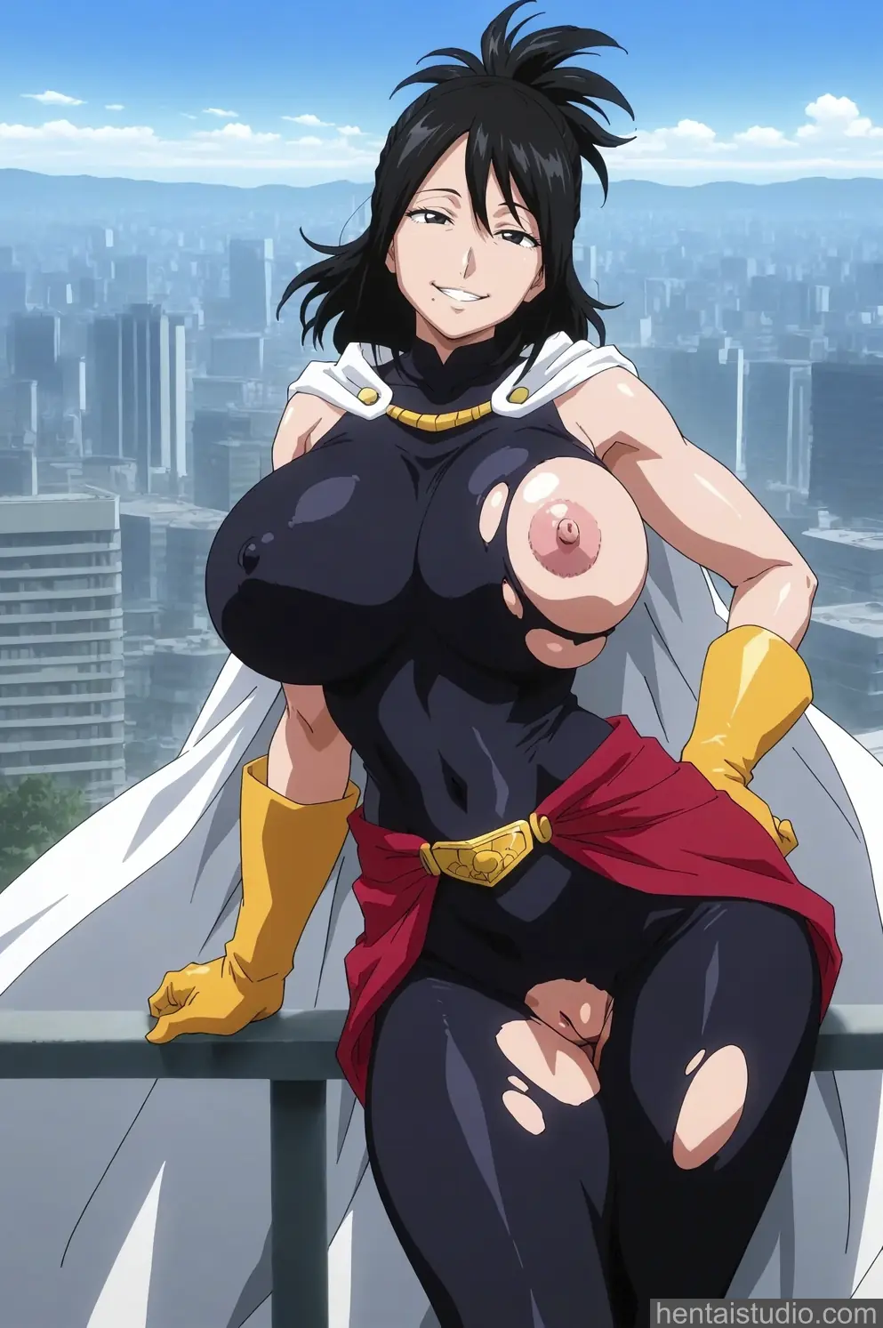 Nana Shimura from My Hero Academia hentai art 34 of 96