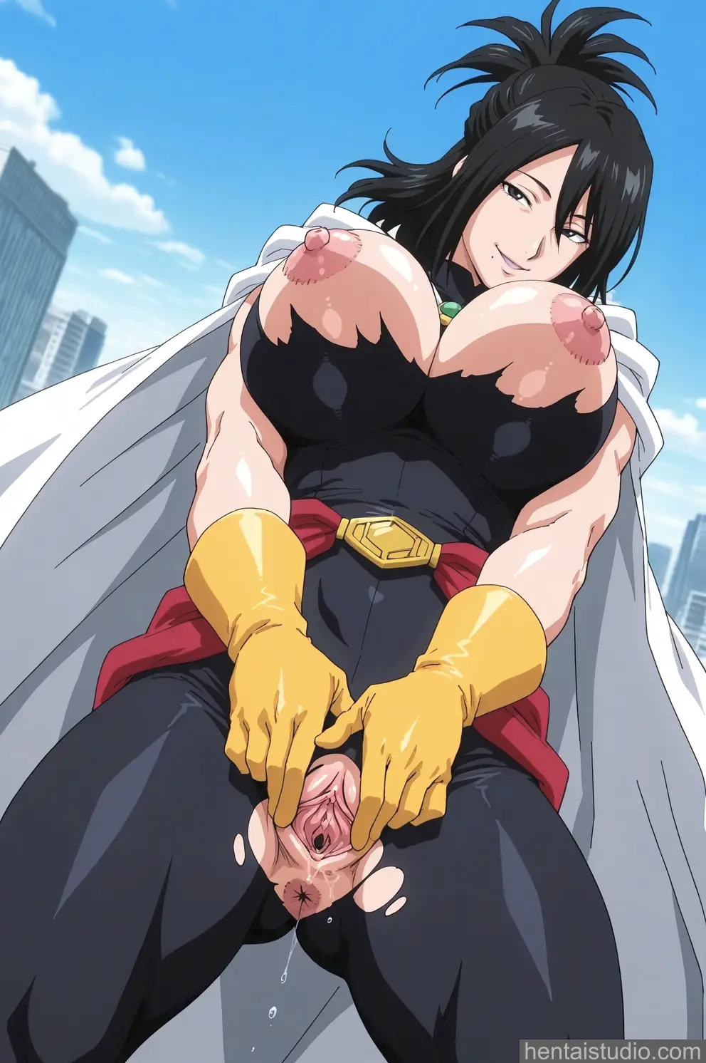 Nana Shimura from My Hero Academia hentai art 35 of 96