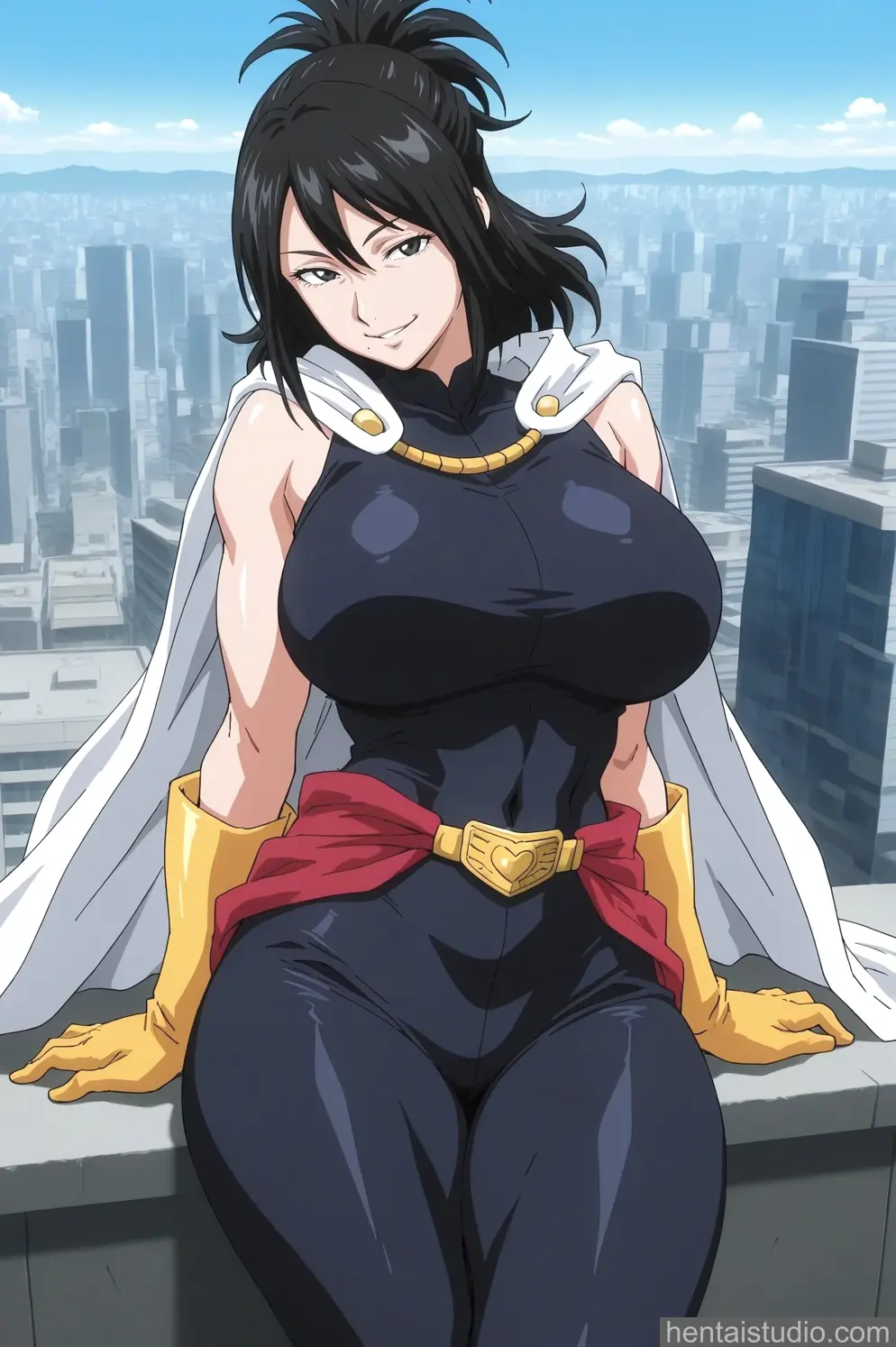 Nana Shimura from My Hero Academia hentai art 36 of 96