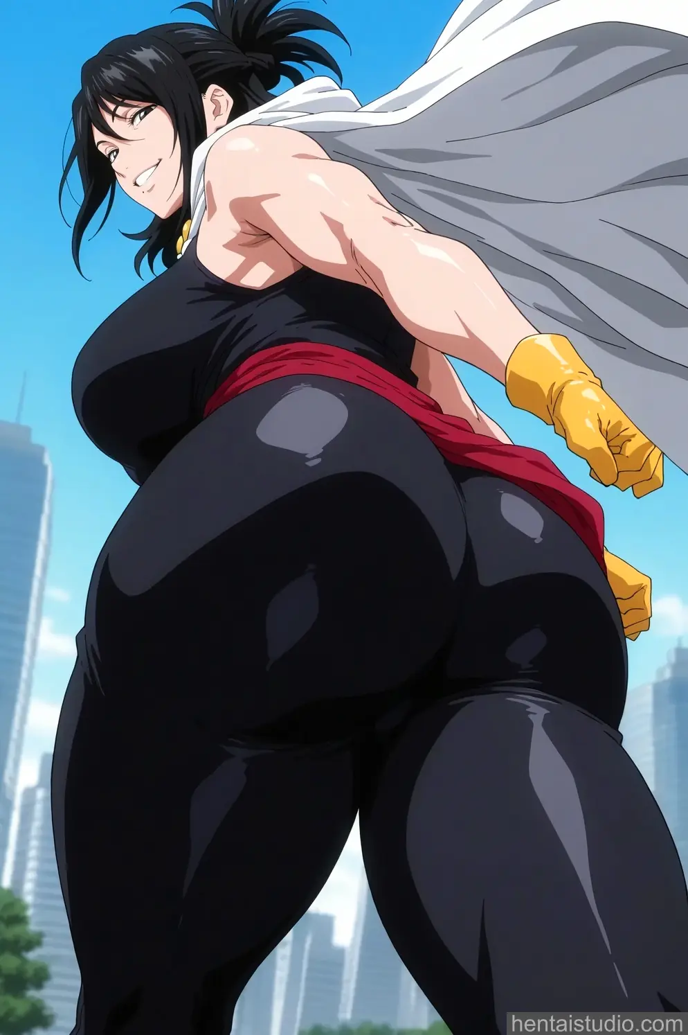 Nana Shimura from My Hero Academia hentai art 4 of 96