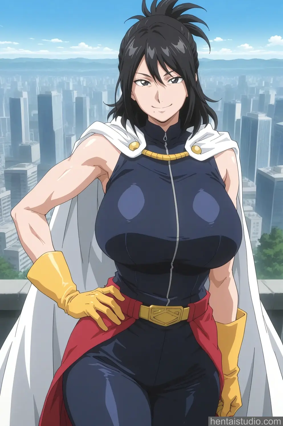 Nana Shimura from My Hero Academia hentai art 40 of 96