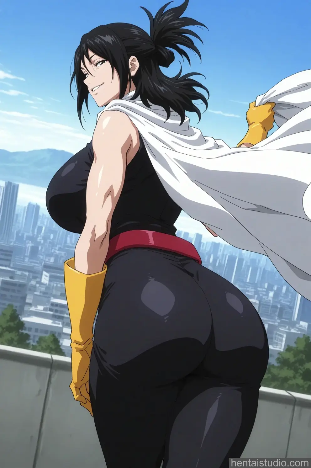 Nana Shimura from My Hero Academia hentai art 44 of 96