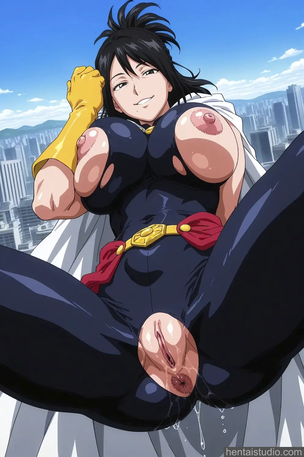 Nana Shimura from My Hero Academia hentai art 45 of 96