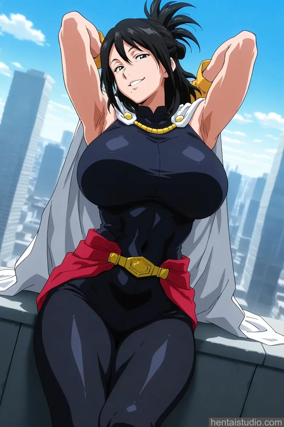 Nana Shimura from My Hero Academia hentai art 57 of 96