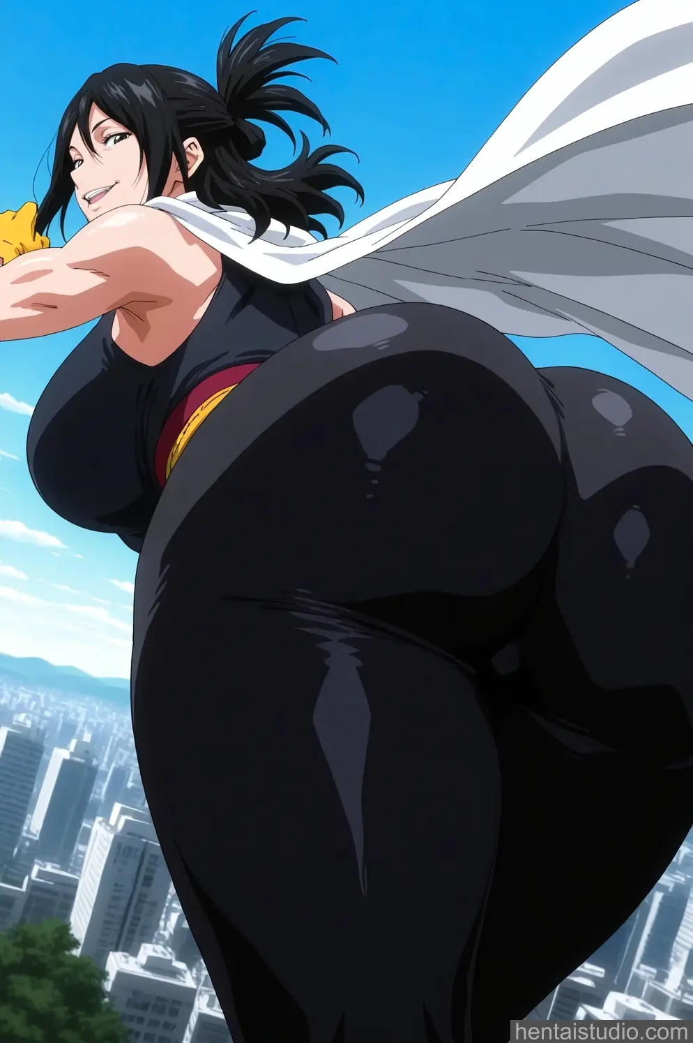 Nana Shimura from My Hero Academia hentai art 60 of 96