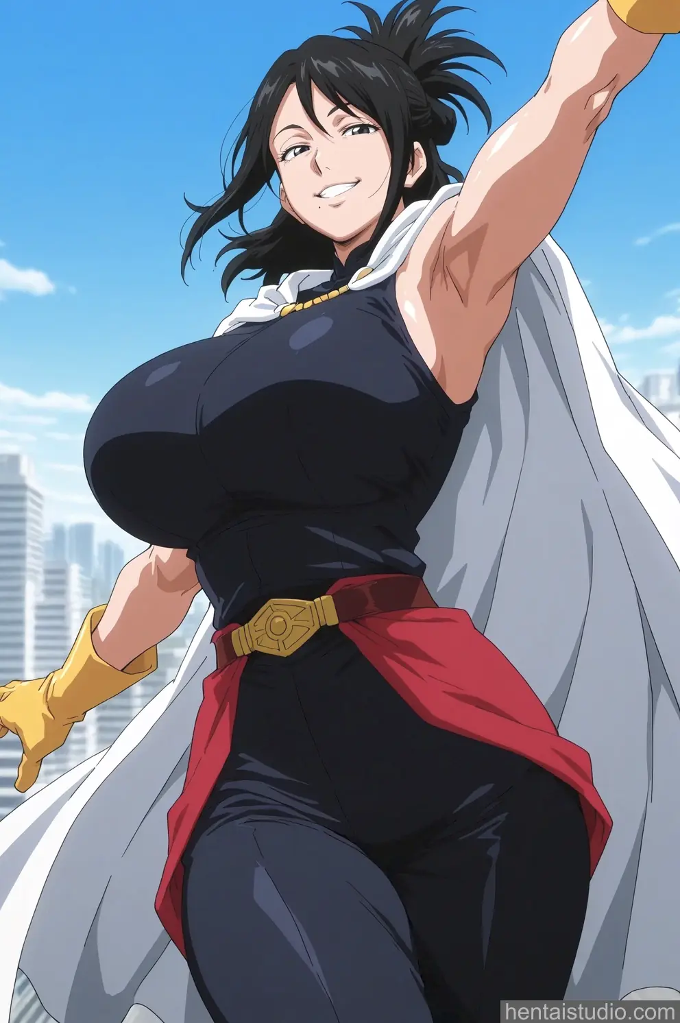 Nana Shimura from My Hero Academia hentai art 61 of 96