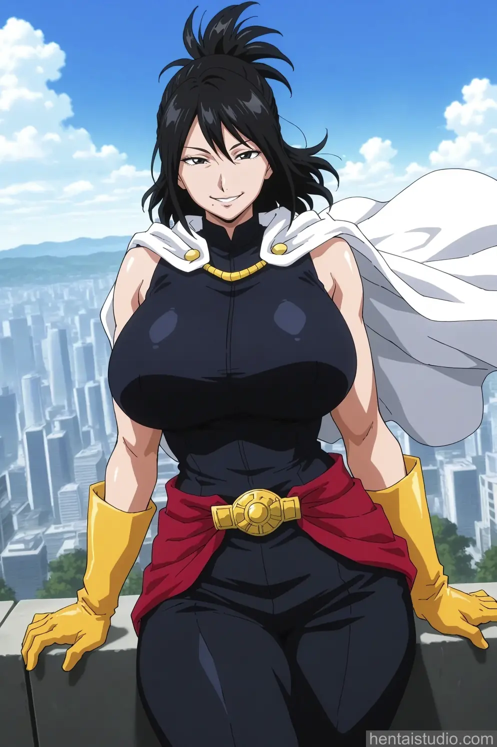 Nana Shimura from My Hero Academia hentai art 64 of 96