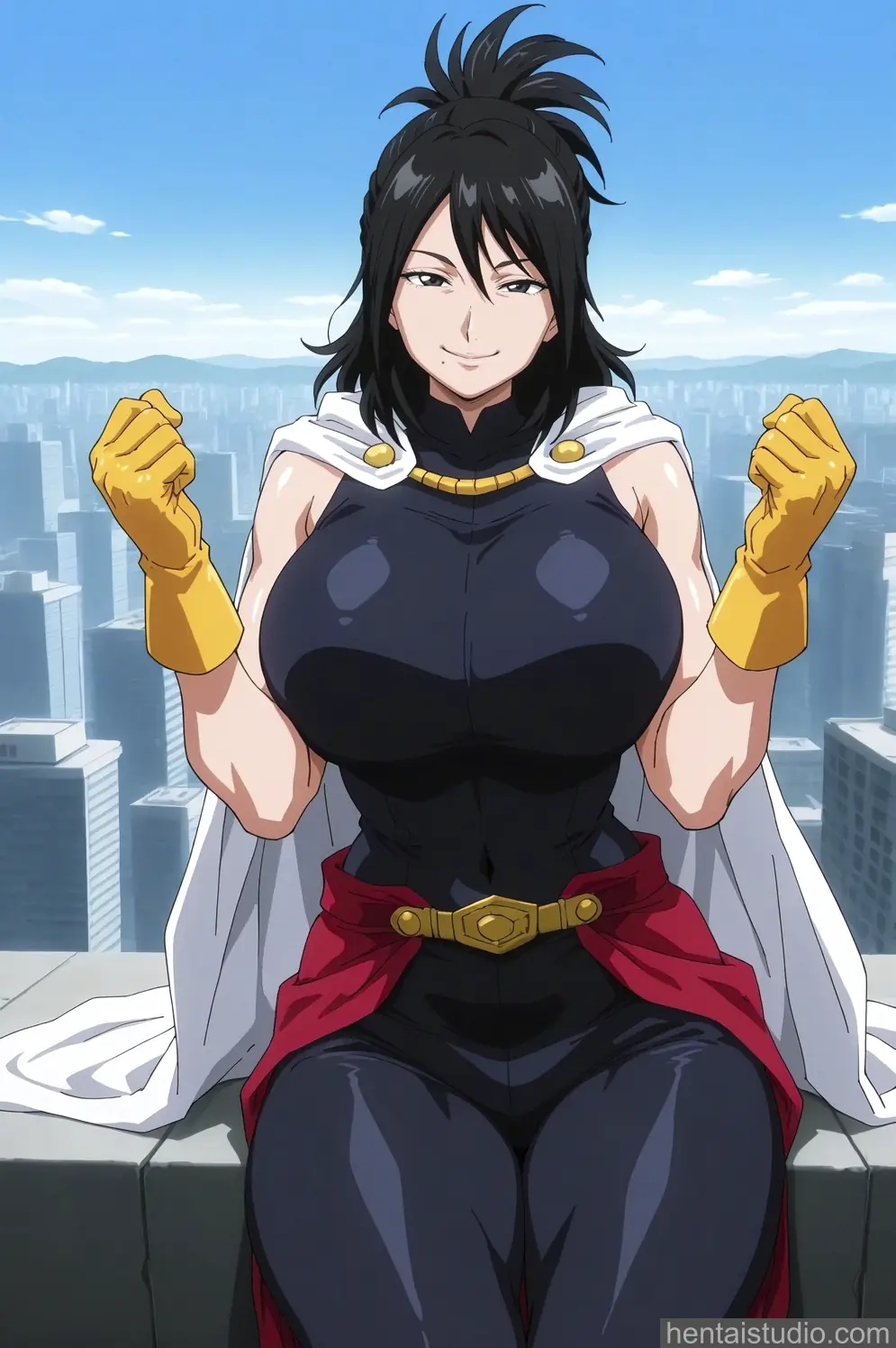 Nana Shimura from My Hero Academia hentai art 66 of 96