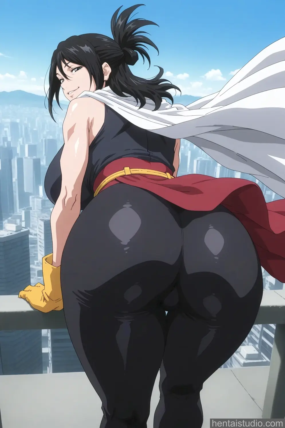 Nana Shimura from My Hero Academia hentai art 69 of 96