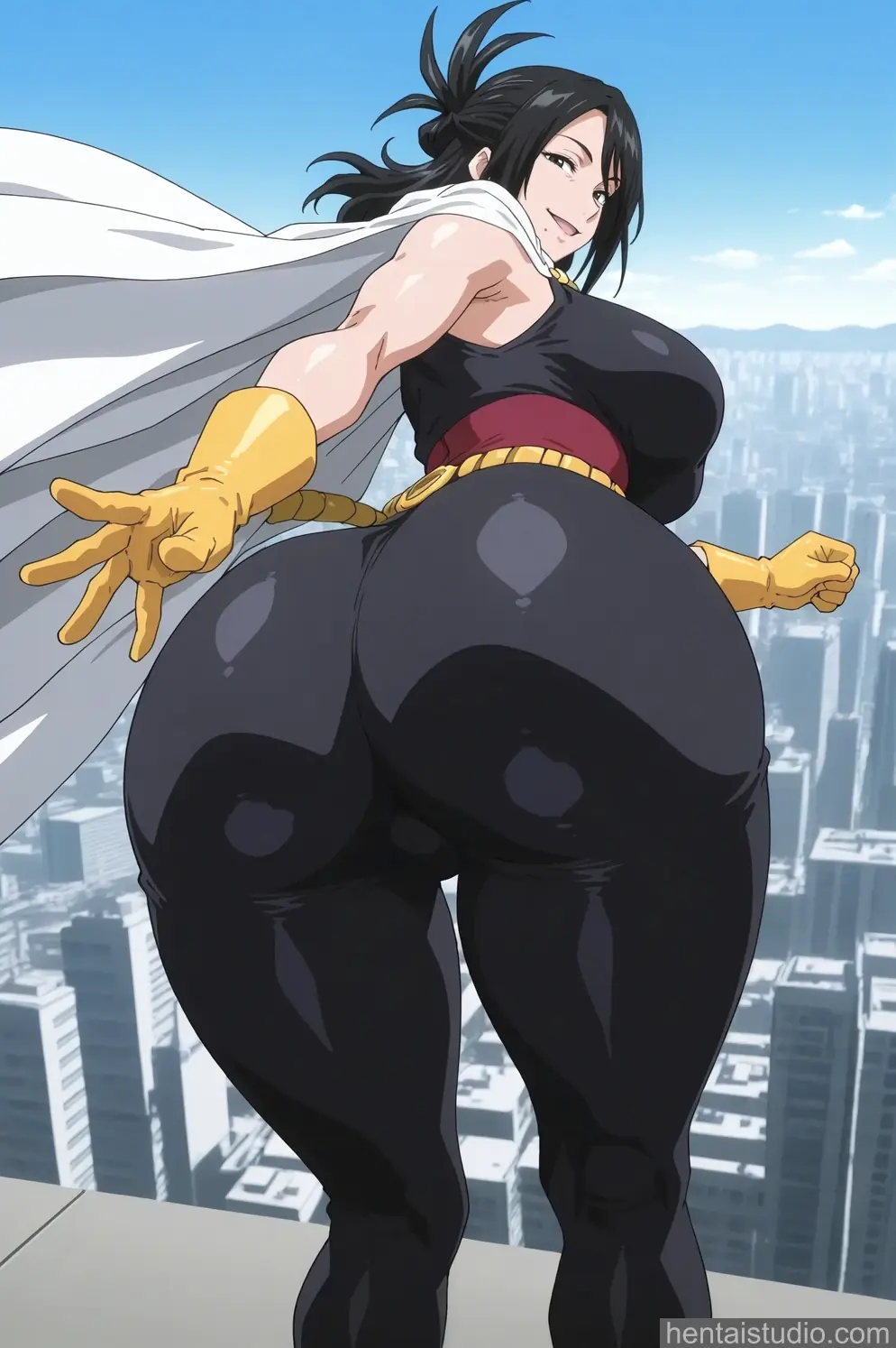 Nana Shimura from My Hero Academia hentai art 72 of 96