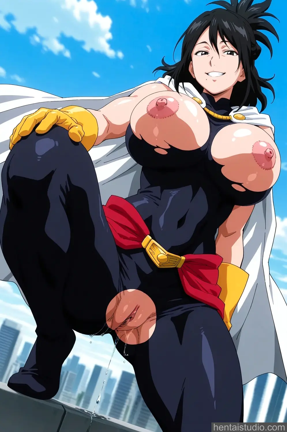 Nana Shimura from My Hero Academia hentai art 74 of 96