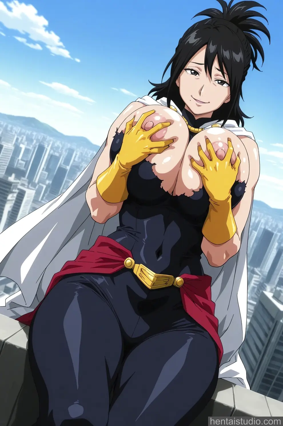 Nana Shimura from My Hero Academia hentai art 81 of 96