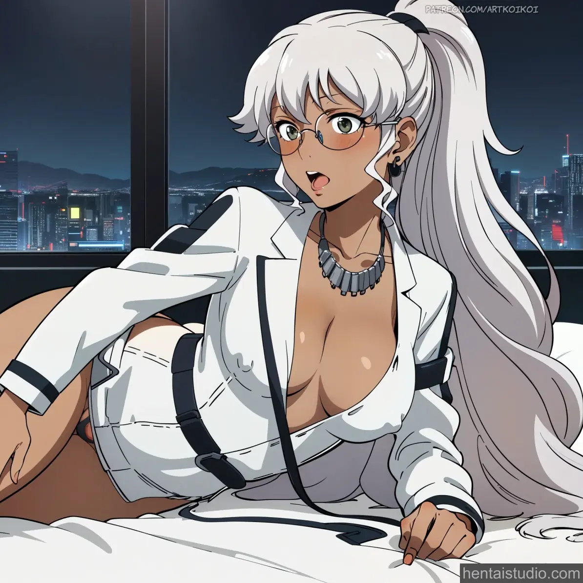 Naomi Orthmann from Metallic Rouge hentai art 22 of 23