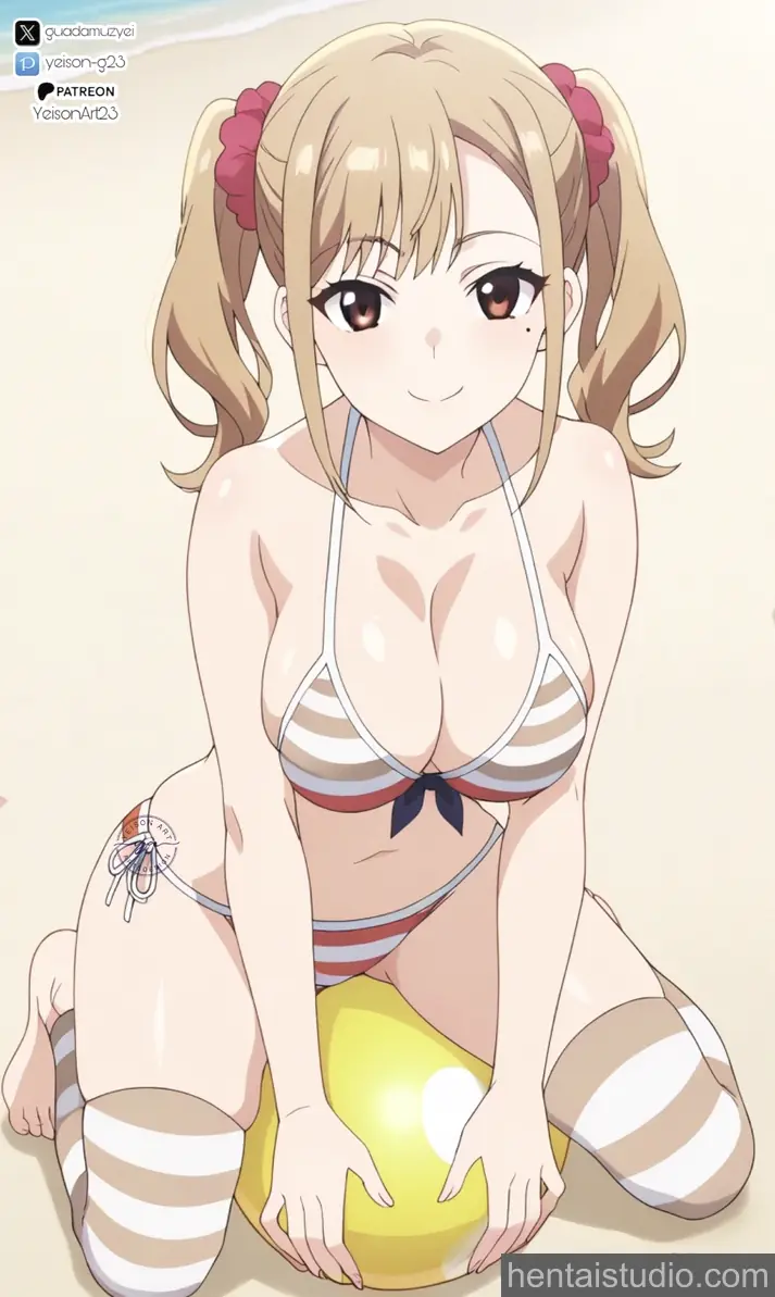 Naori Jinguuji from Love Is Indivisible By Twins hentai art 1 of 3