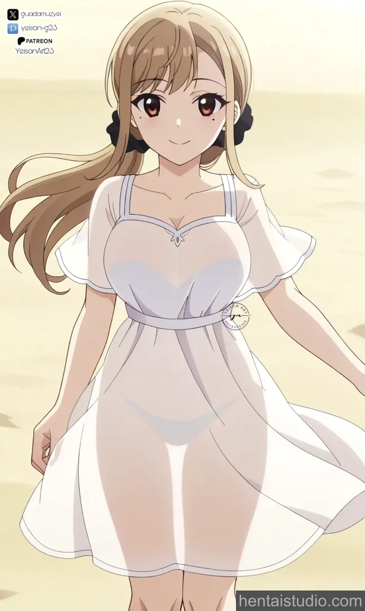 Naori Jinguuji from Love Is Indivisible By Twins hentai art 2 of 3