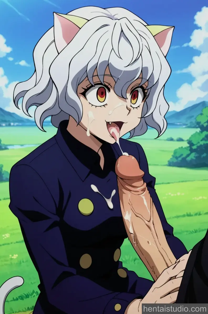 Neferpitou from Hunter X Hunter hentai art 18 of 113