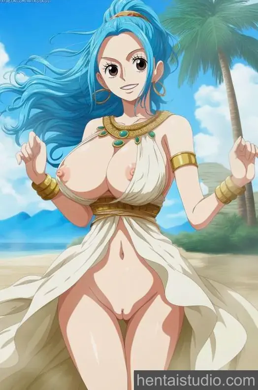 Nefertari Vivi from One Piece hentai art 1 of 9