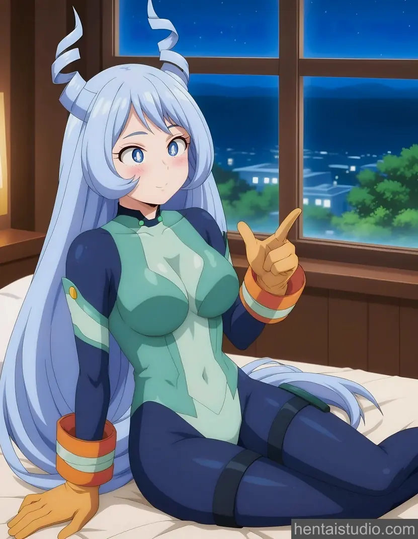 Nejire Hado from Mha hentai art 2 of 50