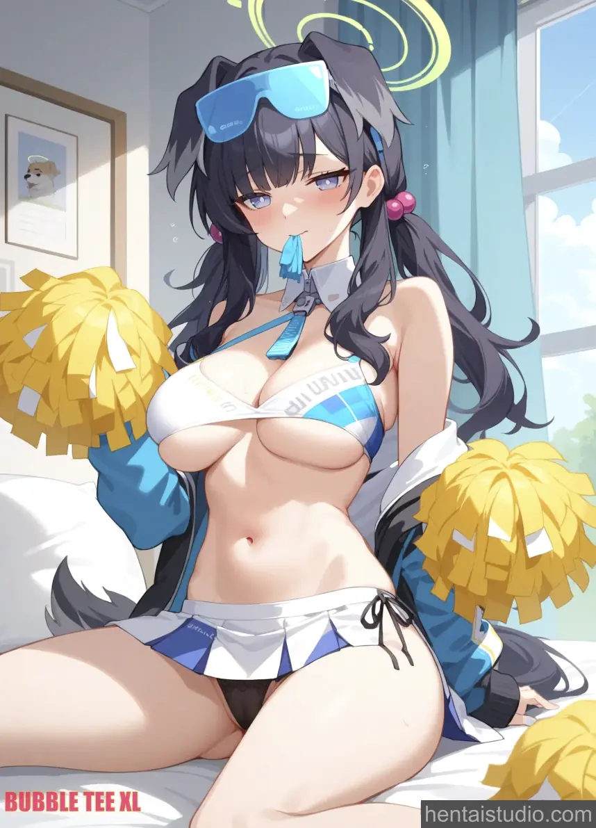 Nekozuka Hibiki from Blue Archive hentai art 12 of 45