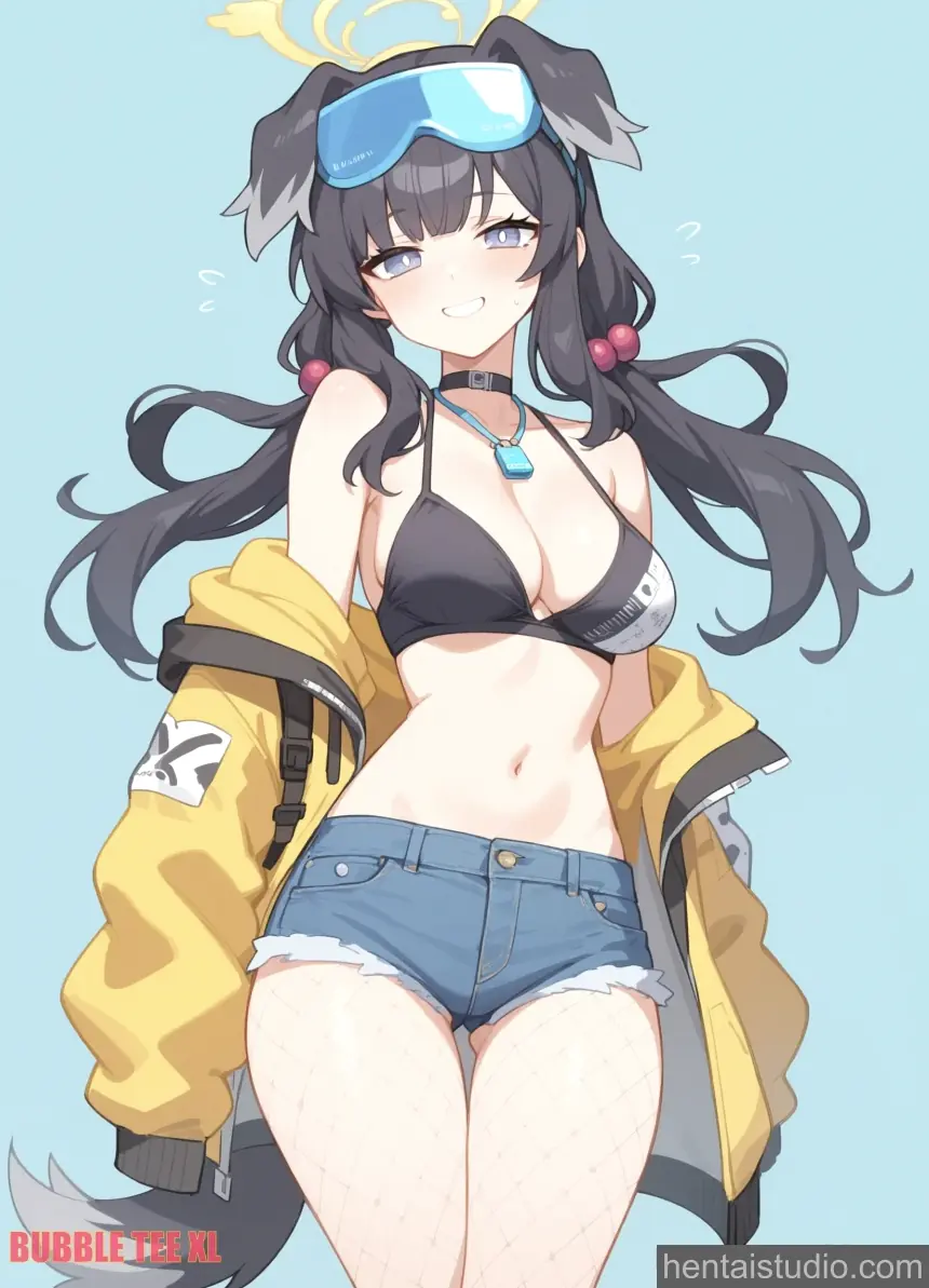 Nekozuka Hibiki from Blue Archive hentai art 15 of 45