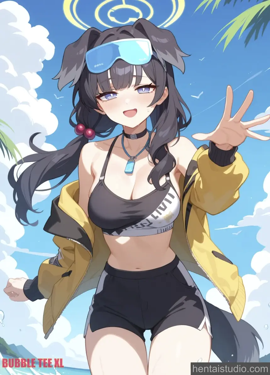 Nekozuka Hibiki from Blue Archive hentai art 2 of 45