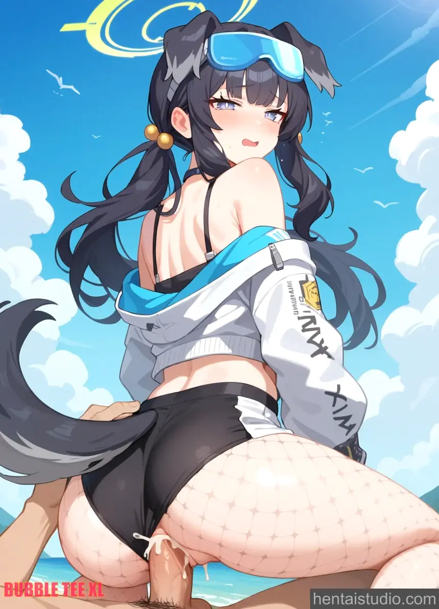Nekozuka Hibiki from Blue Archive hentai art 27 of 45