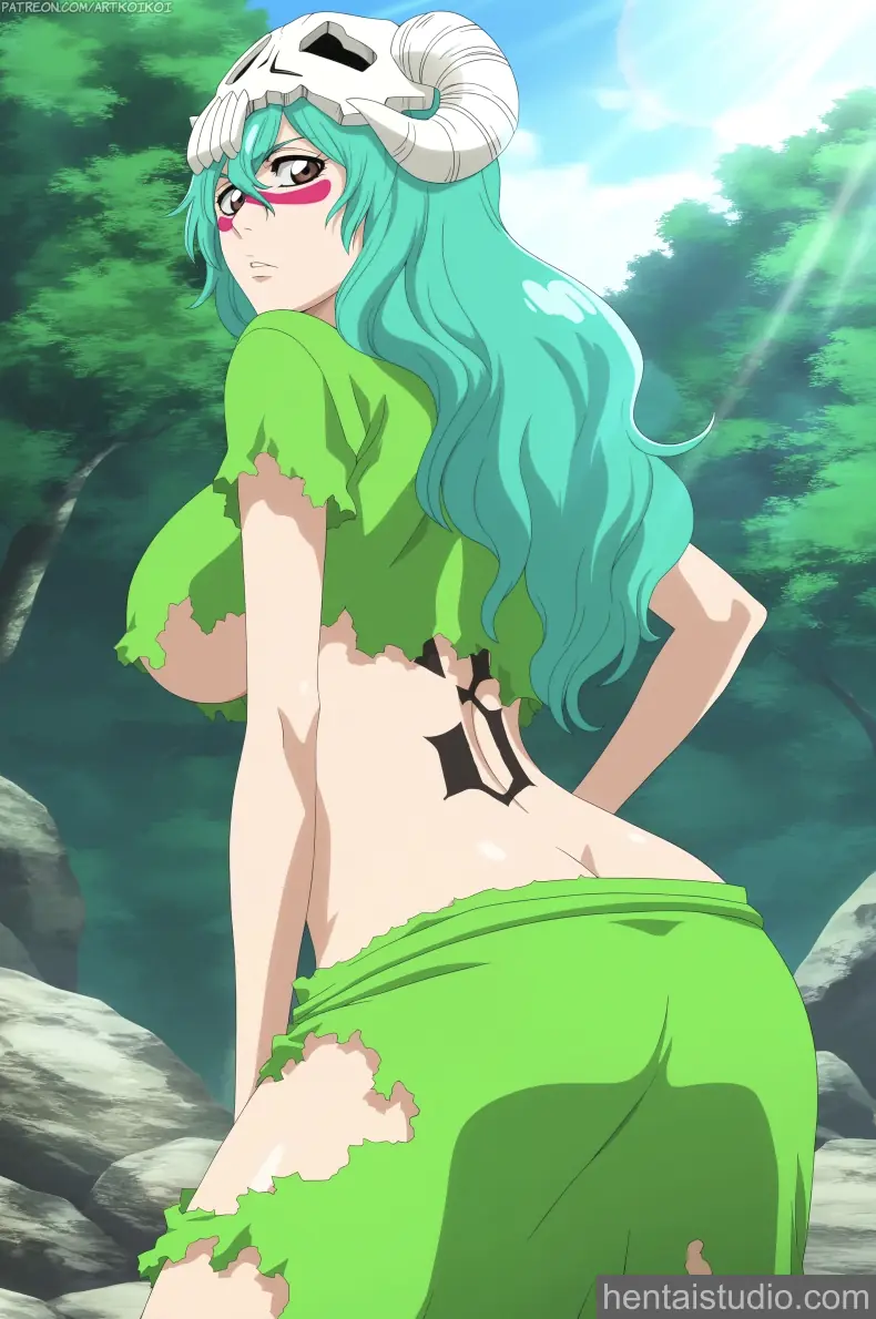Nelliel Tu Oderschvank from Bleach hentai art 4 of 12