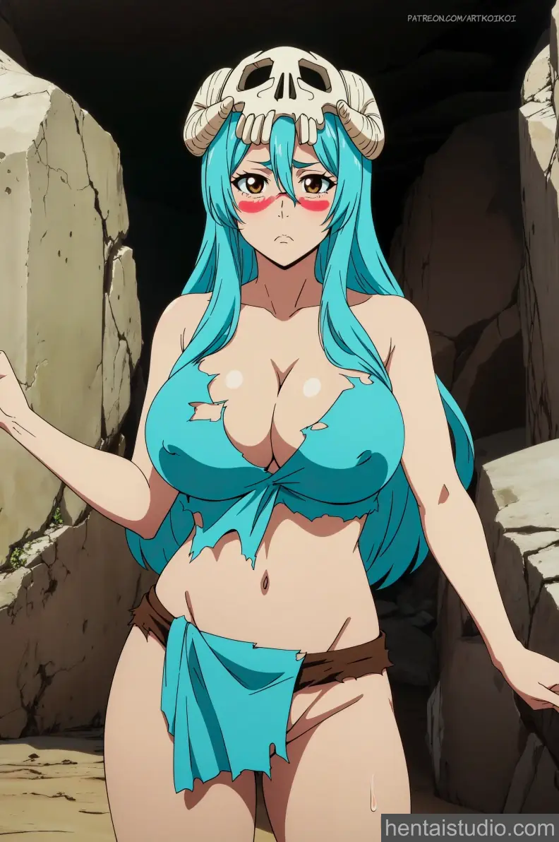 Nelliel Tu Oderschvank from Bleach hentai art 1 of 11