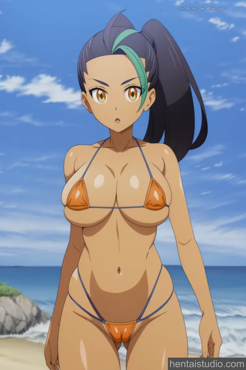 Nemona from Pokemon hentai art 1 of 26