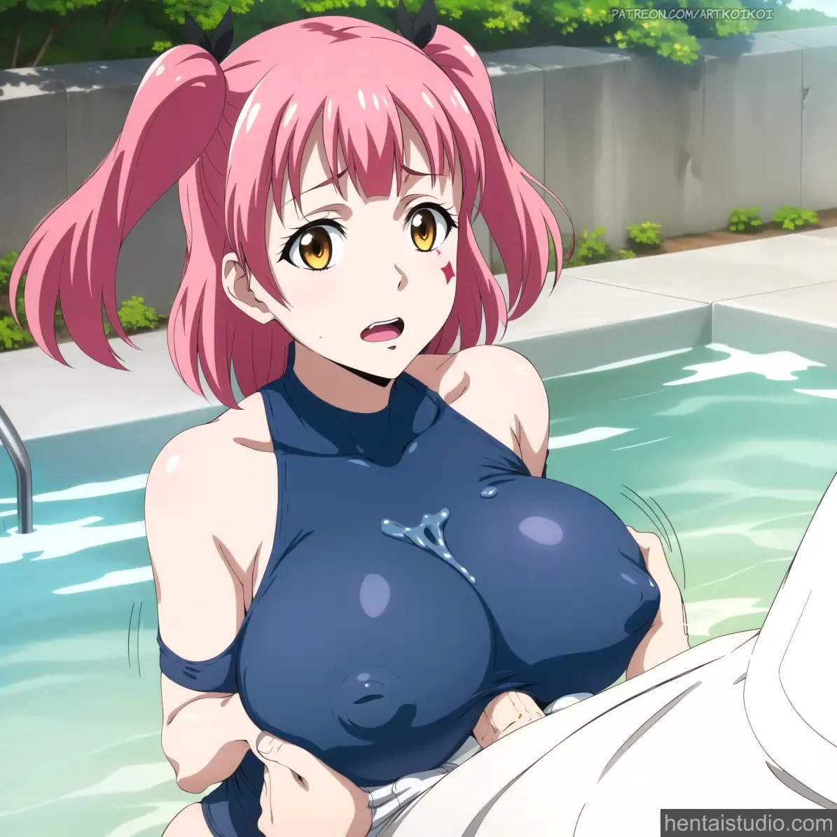 Nene Fujinoki from My First Girlfriend Is A Gal hentai art 13 of 19