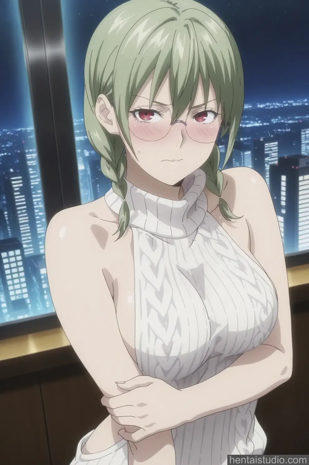 Nene Kinokuni from Food Wars hentai art 3 of 45