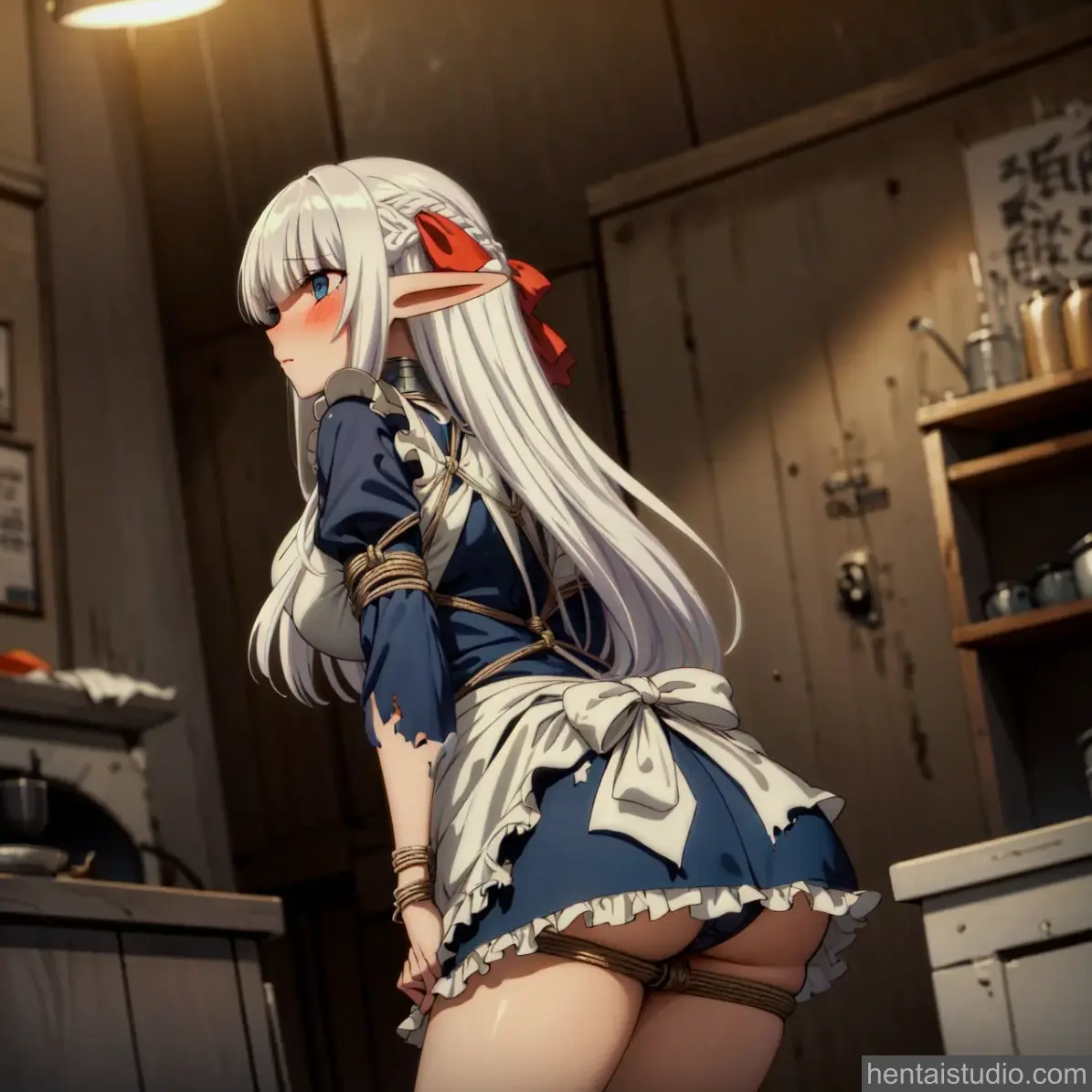 Nephelia from An Archdemon's Dilemma: How To Love Your Elf Bride hentai art 122 of 156