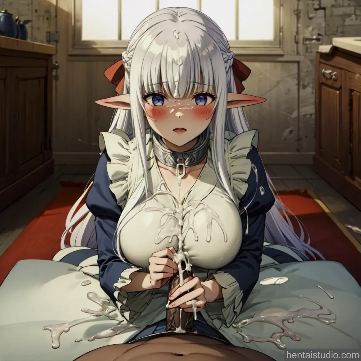 Nephelia from An Archdemon's Dilemma: How To Love Your Elf Bride hentai art 25 of 156