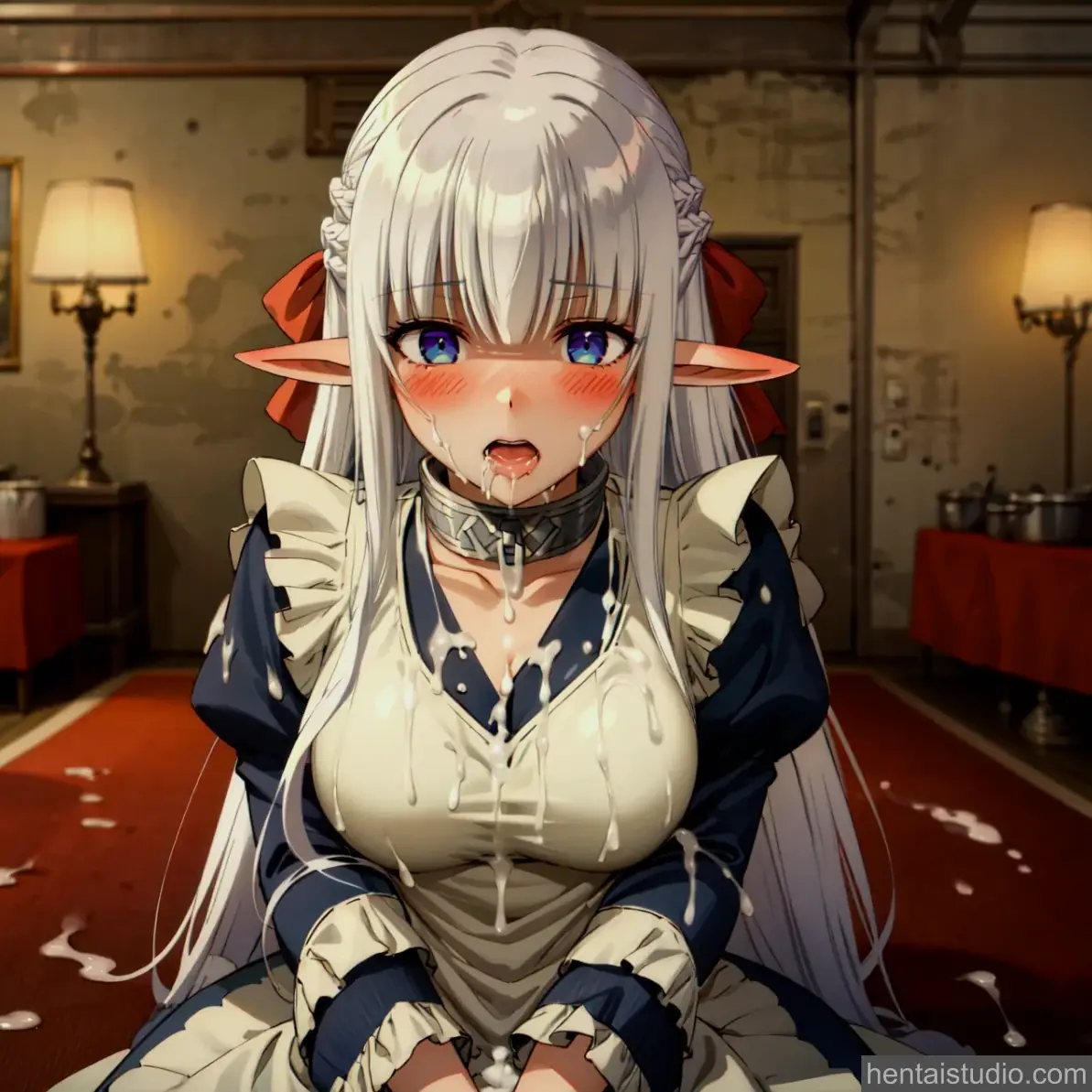 Nephelia from An Archdemon's Dilemma: How To Love Your Elf Bride hentai art 46 of 156