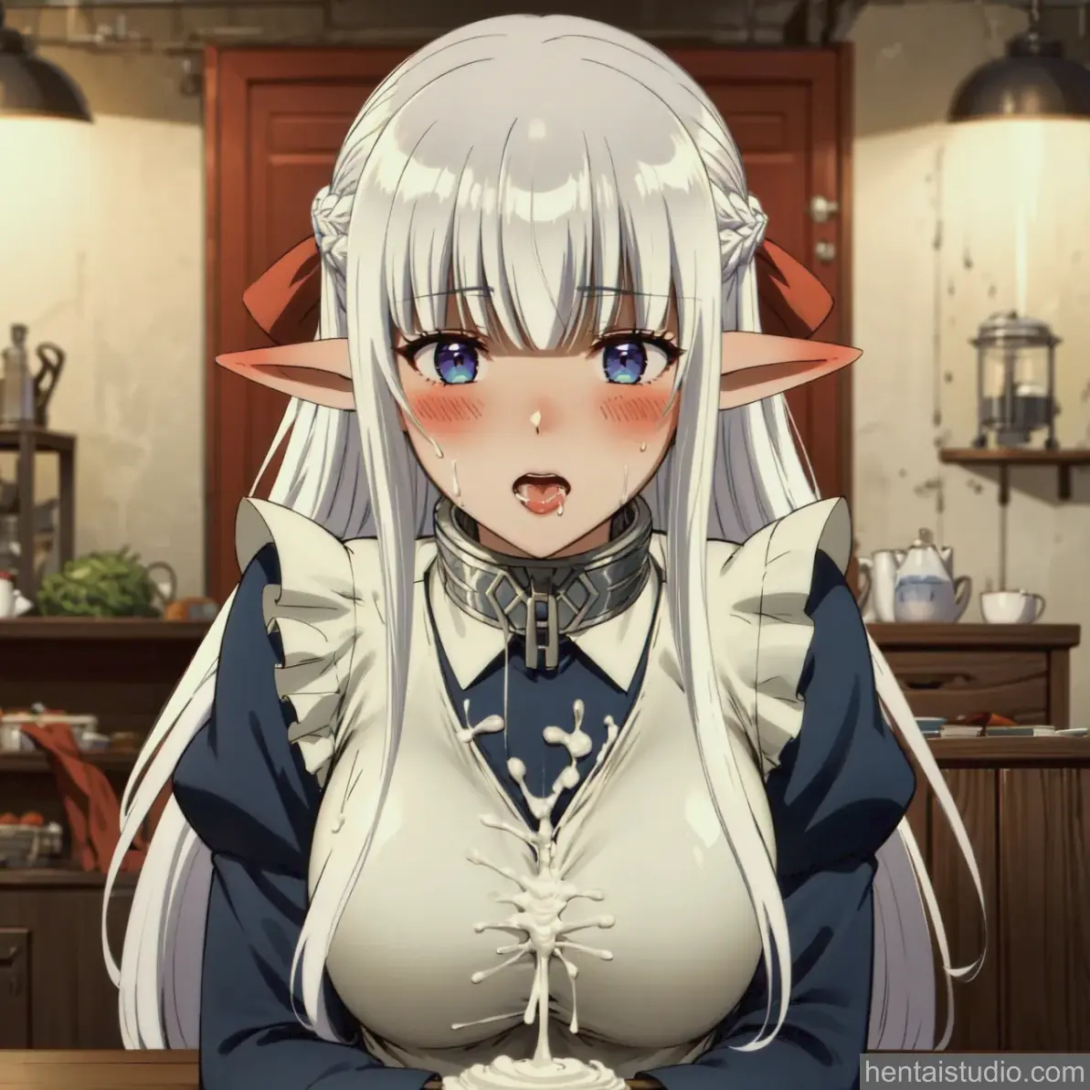 Nephelia from An Archdemon's Dilemma: How To Love Your Elf Bride hentai art 47 of 156