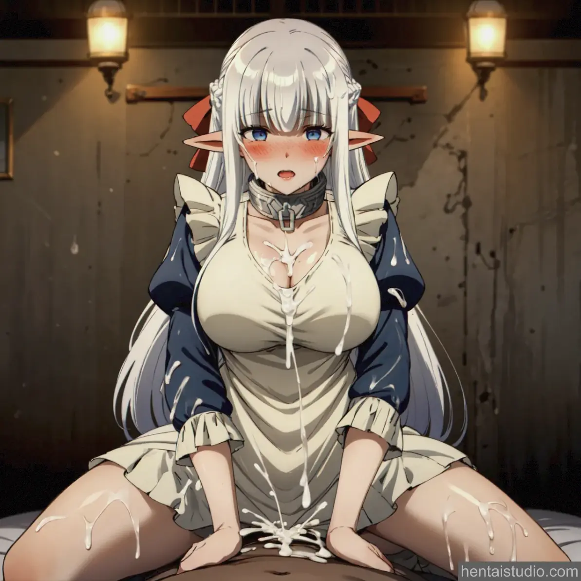 Nephelia from An Archdemon's Dilemma: How To Love Your Elf Bride hentai art 80 of 156