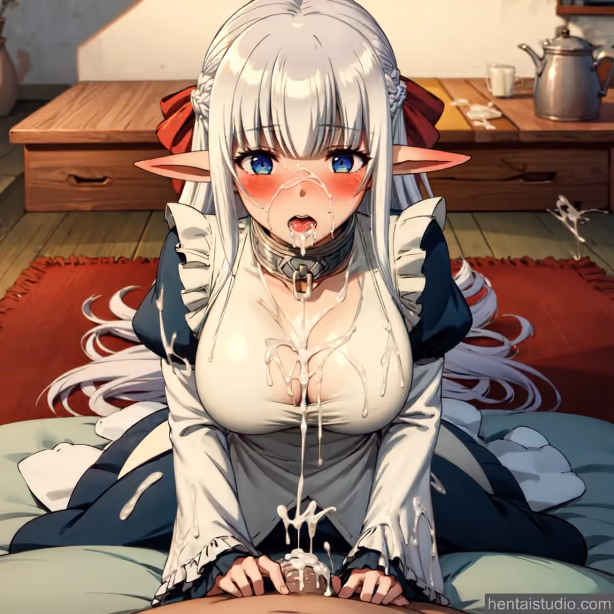 Nephelia - An Archdemon's Dilemma: How to Love Your Elf Bride (Maou no Ore ga Dorei Elf wo Yome ni Shitanda ga, Dou Medereba Ii?) - Hentai Gallery 2 - 156 Images — image 32 of 156