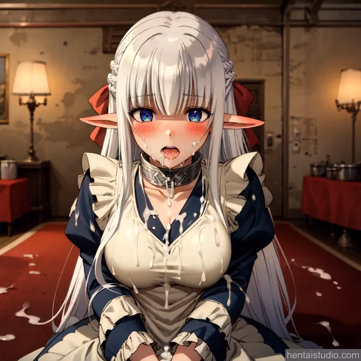 Nephelia - An Archdemon's Dilemma: How to Love Your Elf Bride (Maou no Ore ga Dorei Elf wo Yome ni Shitanda ga, Dou Medereba Ii?) - Hentai Gallery 2 - 156 Images — image 46 of 156