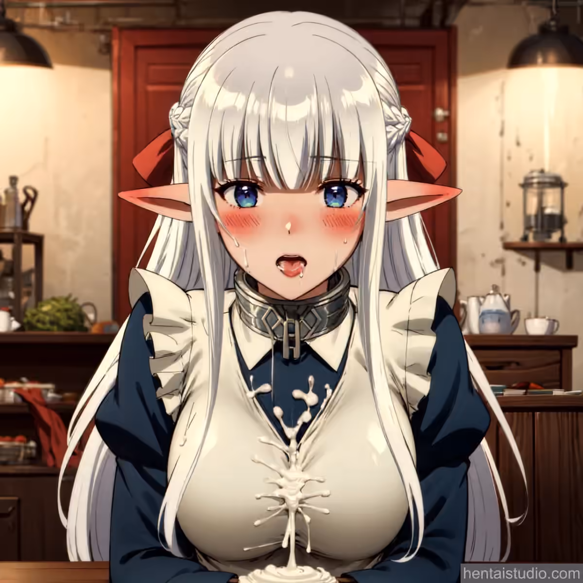 Nephelia - An Archdemon's Dilemma: How to Love Your Elf Bride (Maou no Ore ga Dorei Elf wo Yome ni Shitanda ga, Dou Medereba Ii?) - Hentai Gallery 2 - 156 Images — image 47 of 156