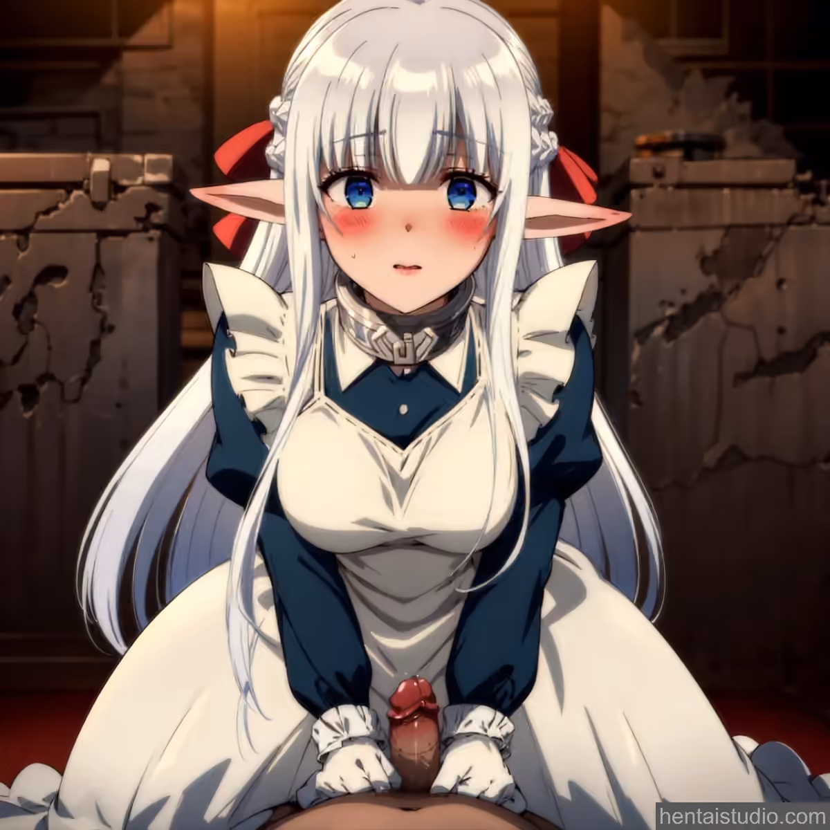 Nephelia - An Archdemon's Dilemma: How to Love Your Elf Bride (Maou no Ore ga Dorei Elf wo Yome ni Shitanda ga, Dou Medereba Ii?) - Hentai Gallery 2 - 156 Images — image 97 of 156