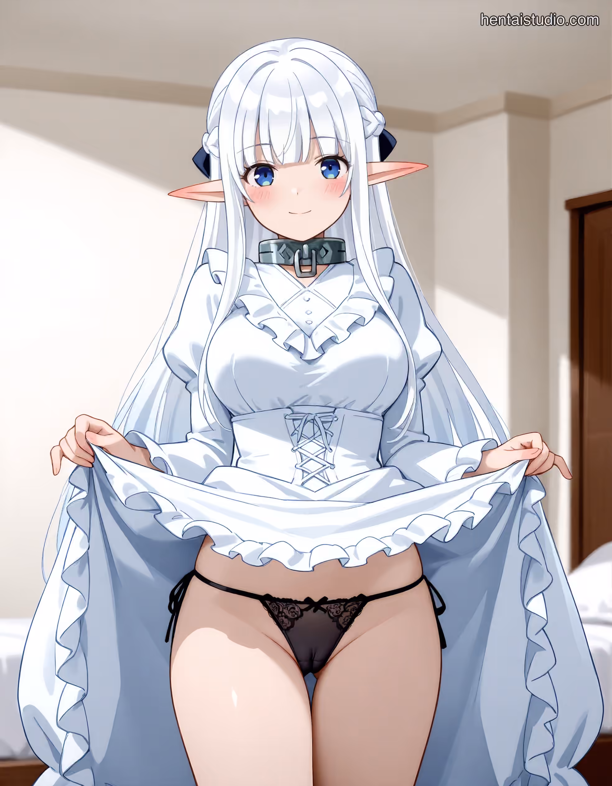 Nephelia - An Archdemon's Dilemma: How to Love Your Elf Bride (Maou no Ore ga Dorei Elf wo Yome ni Shitanda ga, Dou Medereba Ii?) - Hentai Gallery 5 - 315 Images — image 22 of 315