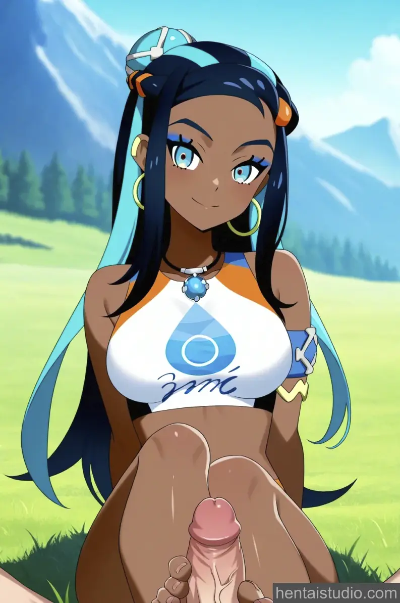 Nessa from Pokemon hentai art 17 of 186