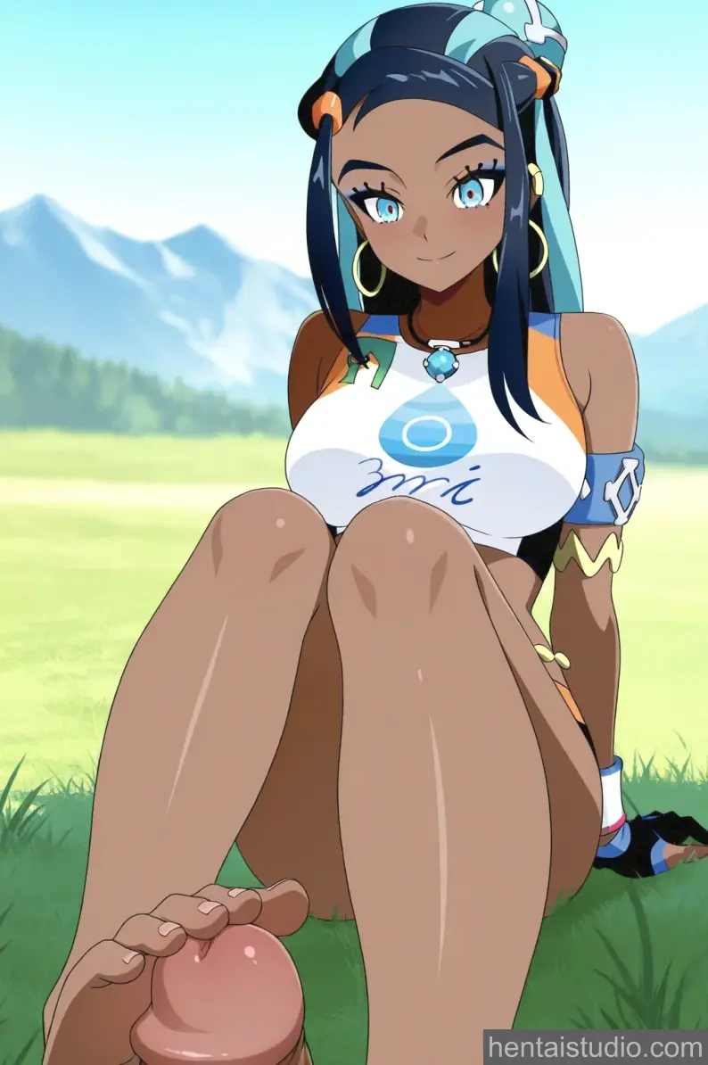 Nessa from Pokemon hentai art 18 of 186