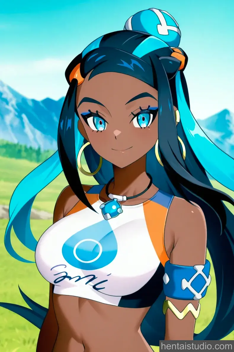Nessa from Pokemon hentai art 2 of 186