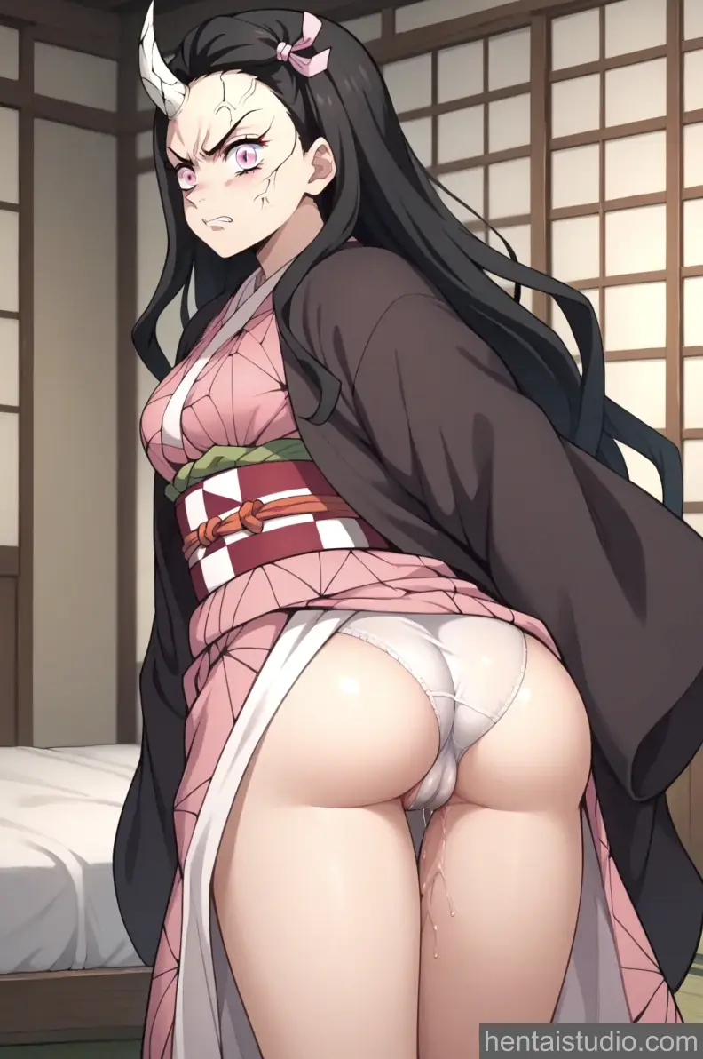 Nezuko Kamado from Demon Slayer hentai art 38 of 66