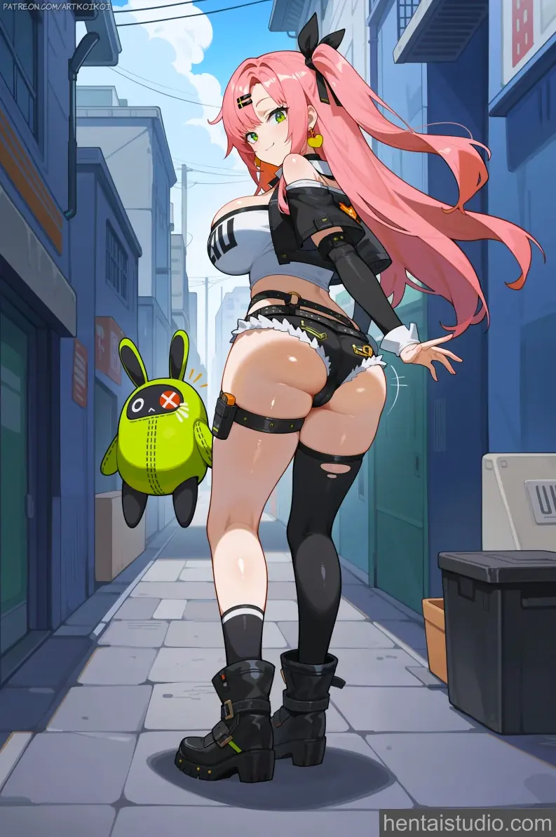 Nicole Demara from Zenless Zone Zero hentai art 10 of 12