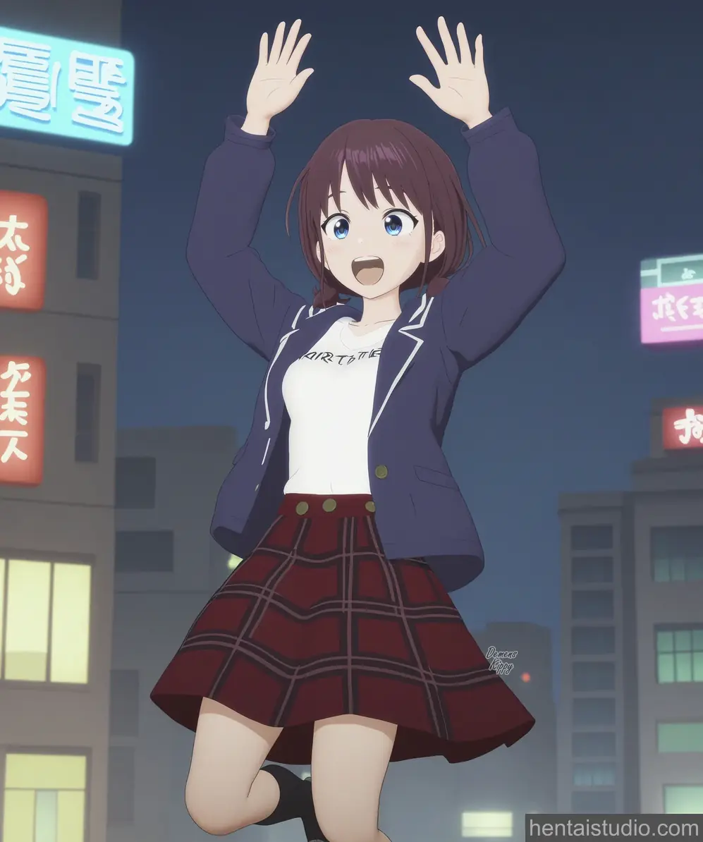 Nina Iseri from Girls Band Cry hentai art 10 of 19