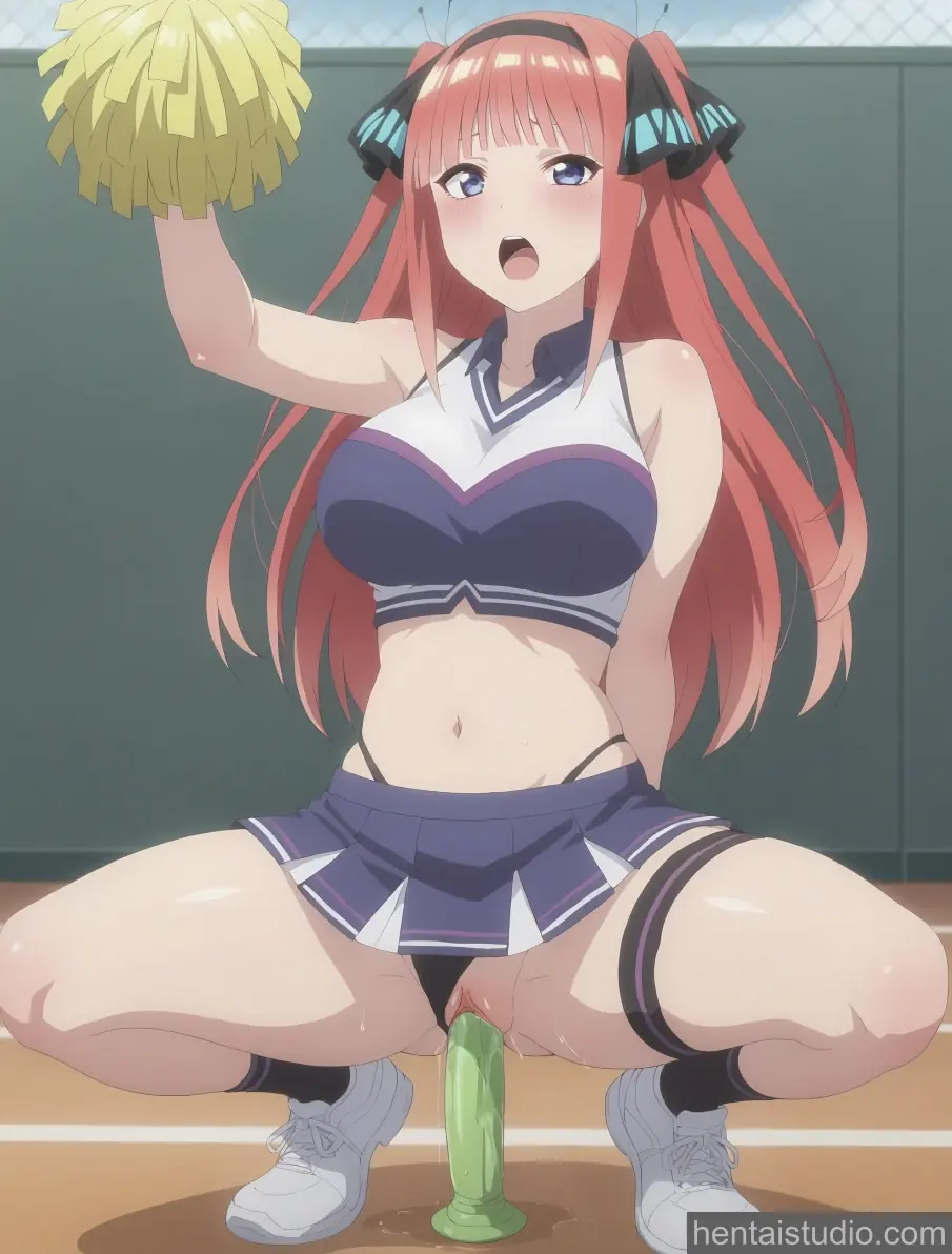 Nino Nakano from The Quintessential Quintuplets hentai art 6 of 11