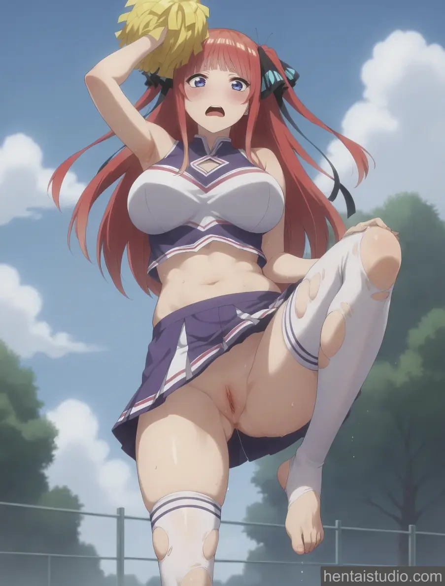 Nino Nakano from The Quintessential Quintuplets hentai art 9 of 11