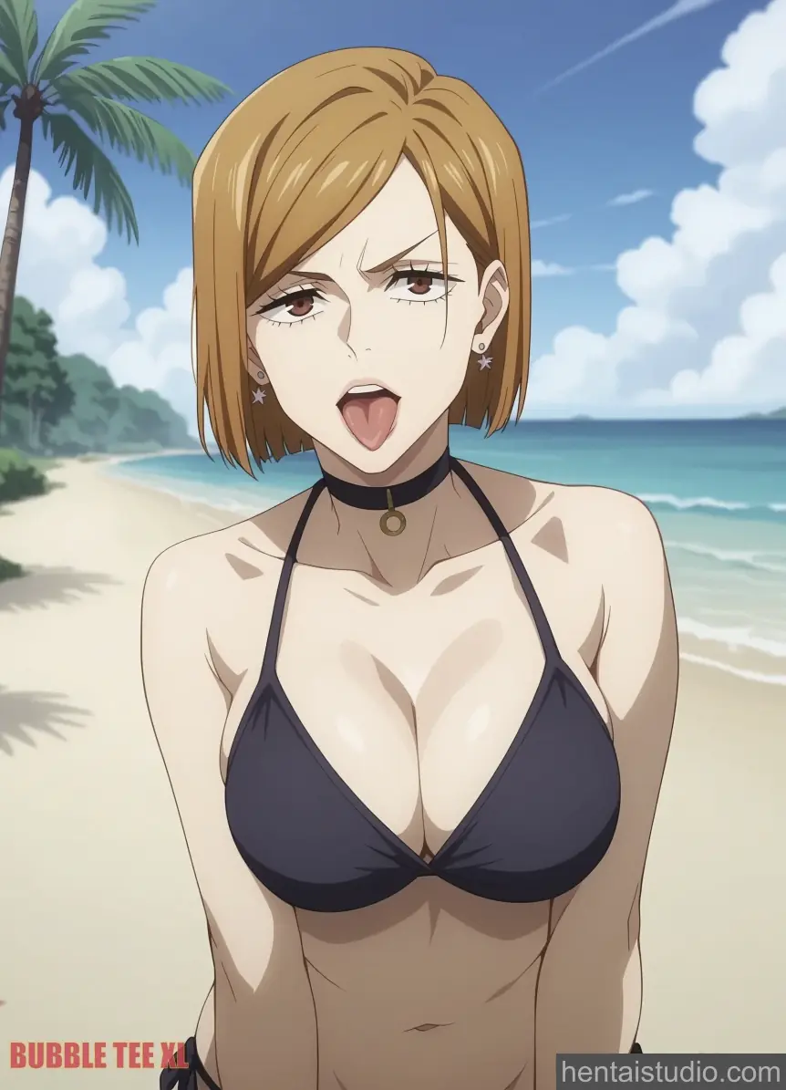 Nobara Kugisaki from Jujutsu Kaisen hentai art 11 of 33
